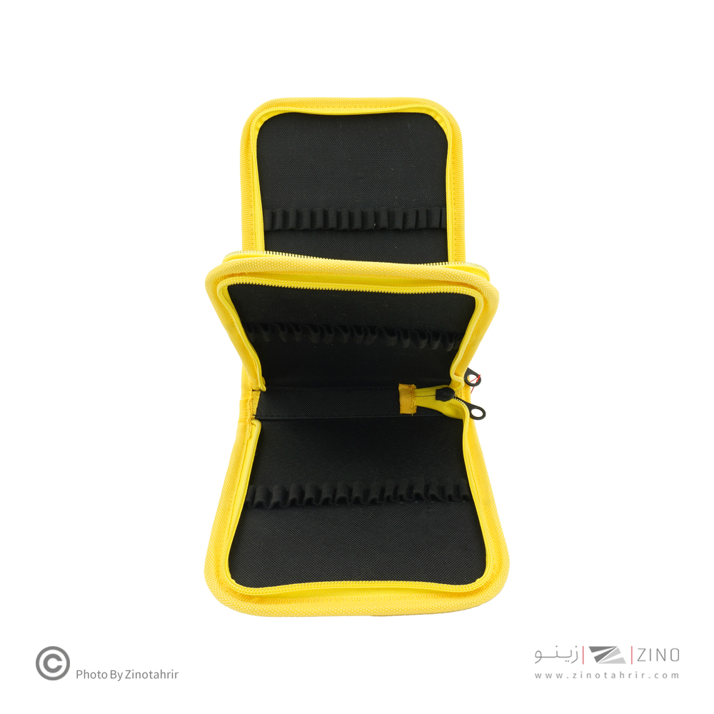 کیف مدادرنگی 60عددی  دوزیپ سری V  لوتو