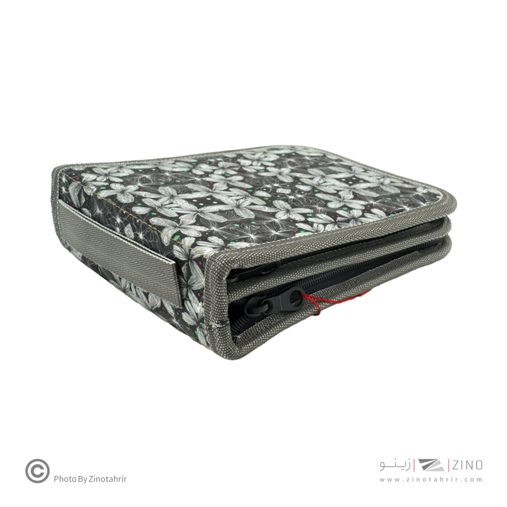 کیف مدادرنگی 60عددی  دوزیپ سری V  لوتو