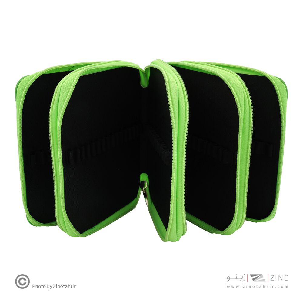 کیف مدادرنگی 120عددی چهار زیپ سریB لوتو