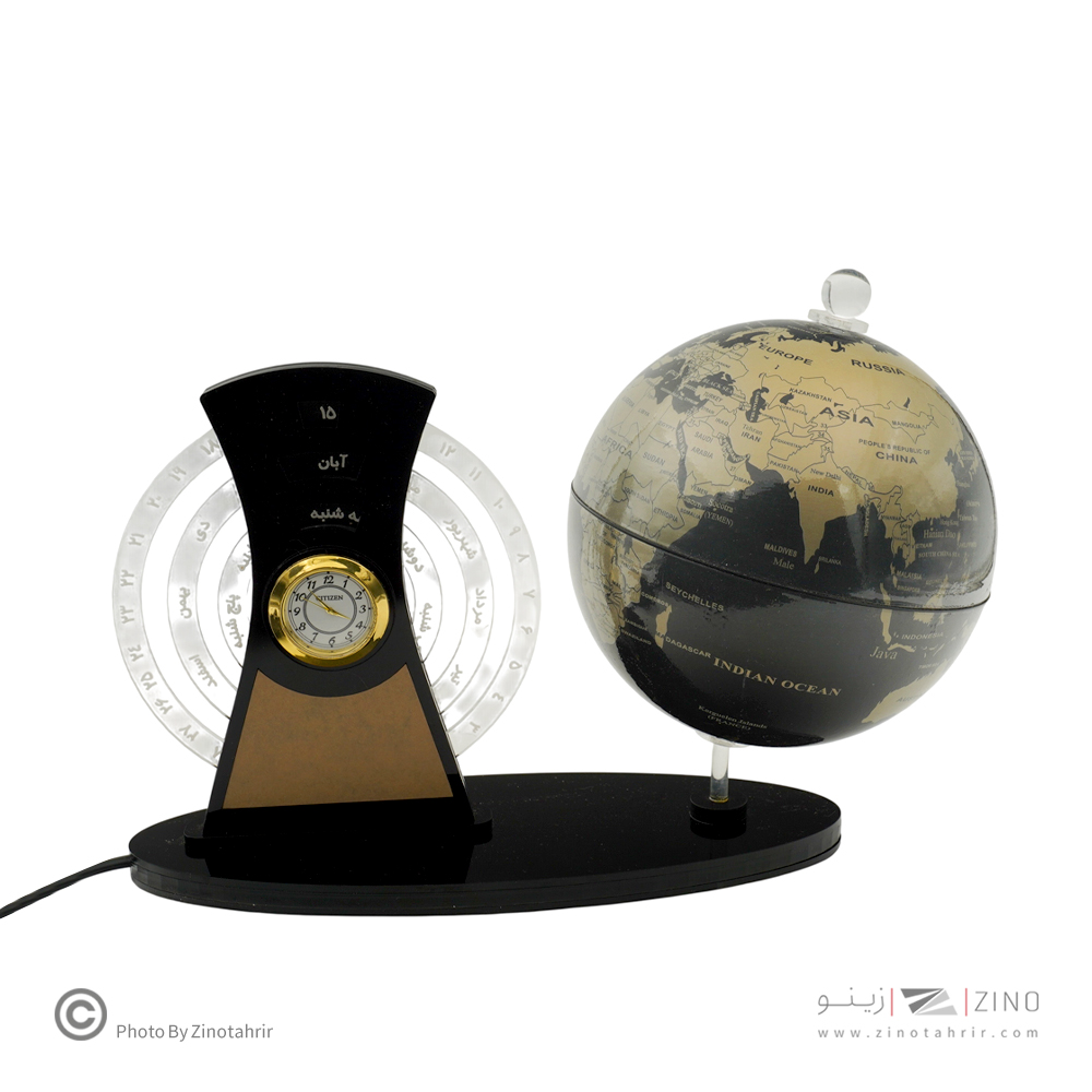 کره جغرافیا سایز14 دکوراتیو تقویم دار ایده کد132