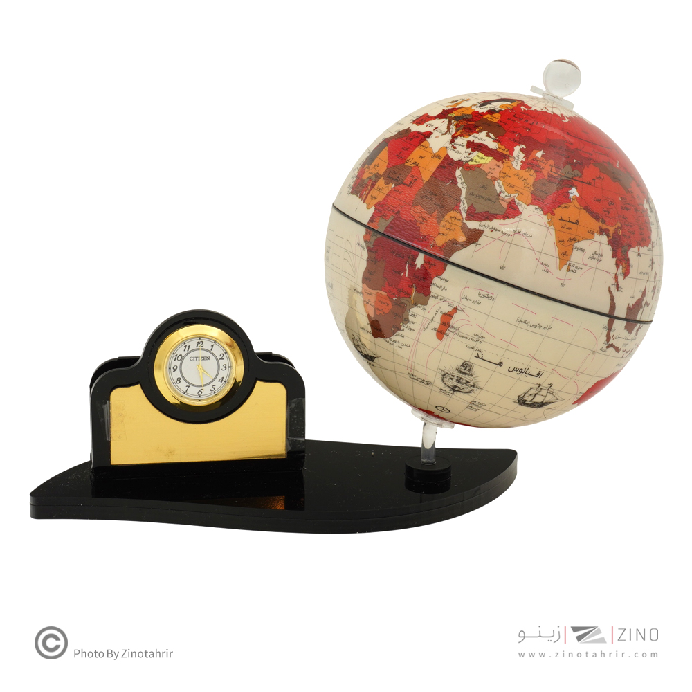 کره جغرافیاسایز14پایه اشکی دکوراتیو ایده کد134