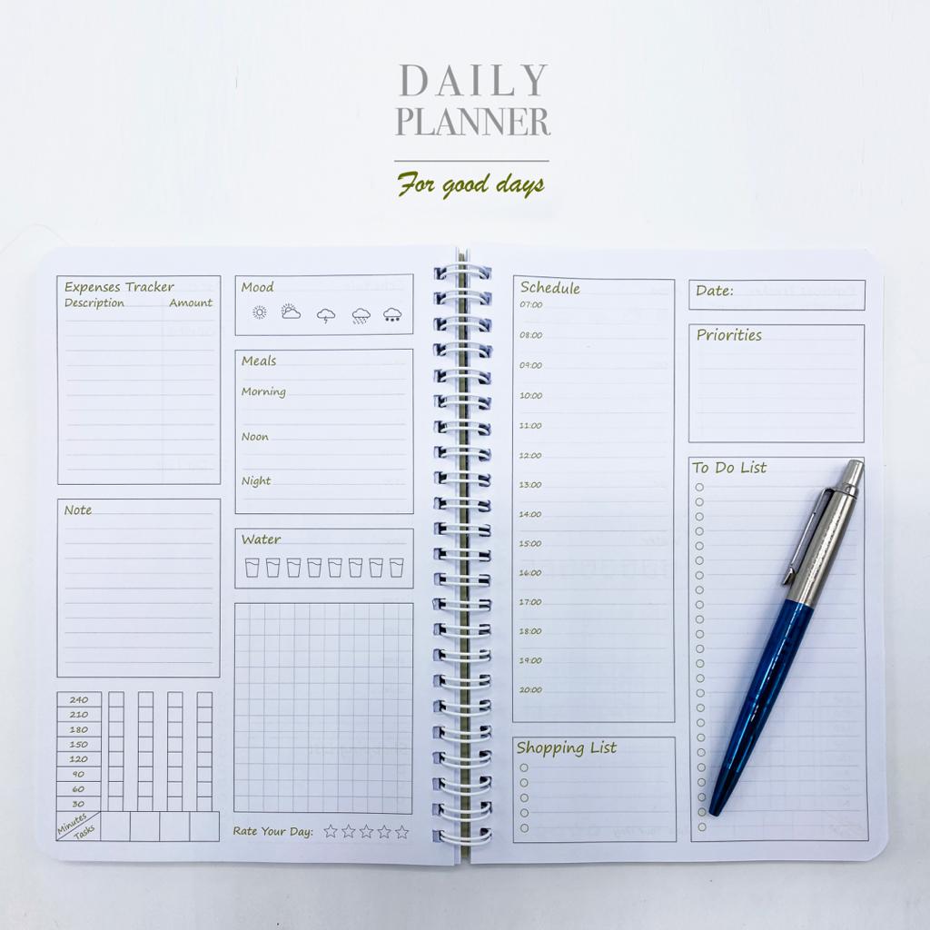 دفترپلنرفنردوبل 20*14 PLANNER DAILYهمیشه