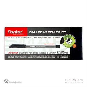 خودکار مشکی 0/7دکتر پنتر(12عددی) کدDP105