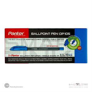 خودکار آبی 0/7دکتر پنتر(12عددی) کدDP105