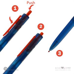 خودکار ژل رایتک سایلنت مدل موشک(36عددی) کدW154A2