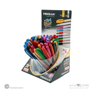 خودکار ژل اکلیلی پنسان لیوان 60 عددی کد2280/S60