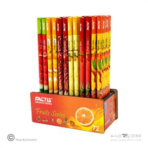 مداد مشکی فکتیس طرح میوه 