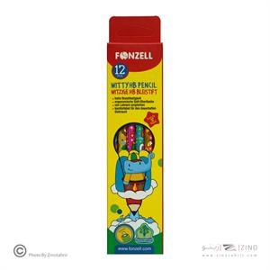 مداد مشکی طرح دار فونزل کد463034