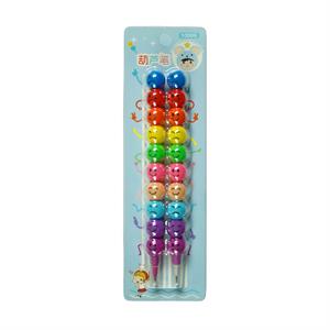مداد مشکی فشنگی+پاستل فشنگی کدHLB-1010