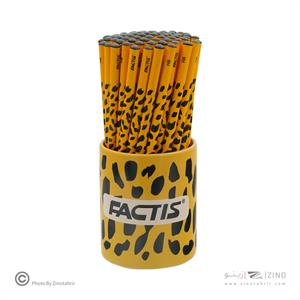 مدادمشکی لیوانی طرح پلنگ فکتیس