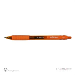 روان نویس فشاری اسلیکر نارنجی 0/7 الیپون