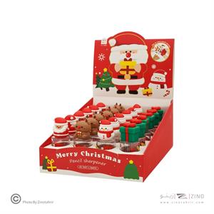 تراش فانتزی تک سوراخ مخزن دار (طرح کریسمس)کدKK-7437