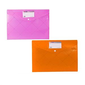 پاکت دکمه دار A4  دوبل جاکارتی فیروزه ای سوپربایند کدDB-135