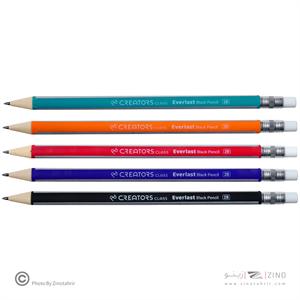 اتود2میل بدنه سه گوش با مغز گرید2B همراه با تراش (10عددی ) اورلست سیکلاس کدCCMP20-2B