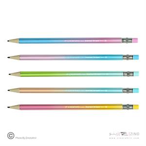 اتود2میل بدنه شش گوش با مغز گرید2B همراه با تراش (10عددی ) اورلست استرایپ سیکلاس کدCCESMP-2B