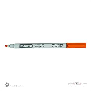 ماژیک وایت برد قلمی نارنجی استورم کد340708