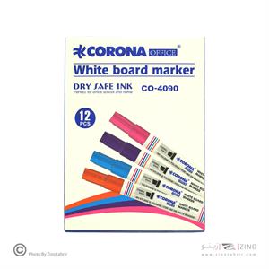ماژیک وایت برد تخت رنگی کرونا کد4090