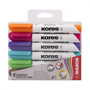 ماژیک وایت بردگرد6رنگ کورس 