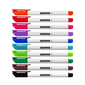 ماژیک وایت بردگرد10رنگ کورس