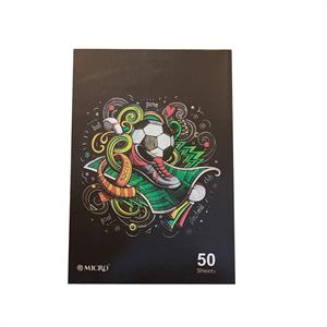 دفتر50برگ وزیری ته چسب میکرو