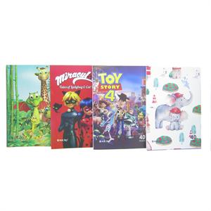 دفتر40برگ نقاشی منگنه ای  میکرو