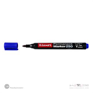 ماژیک معمولی گردآبی لاکسر250