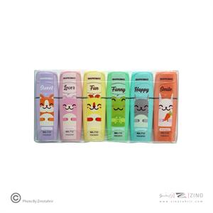 علامت زن فانتزی(6عددی فلورسنت و پاستلی) مینی معطر ماپرومکس کدMA-711/712