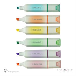 علامت زن6رنگ مینی اکلیلی پیکاسو کدHL180