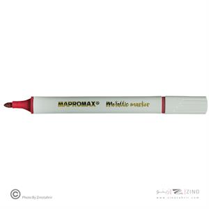 ماژیک12رنگ اکریلیک(متالیک سه گوش جعبه طلقی) ماپرومکس کدMA815