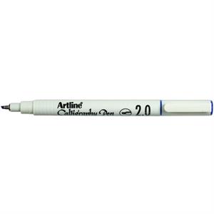 قلم خطاطی 2/0آبی لاتین آرتلاین EK-242N/AB