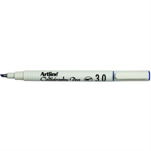 قلم خطاطی 3/0آبی لاتین آرتلاین EK-243N/AB