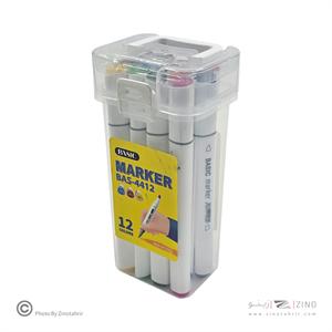 ماژیک12رنگ راندو بیسیک کد4412