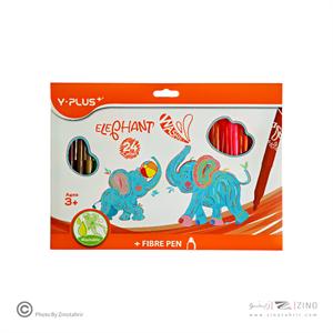 ماژیک نقاشی24رنگ وای پلاس کدFP170200