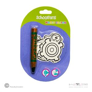 پاستل مدادی تک عددی با الگو اسکول فنز کد92460