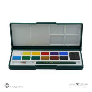 آبرنگ12رنگ حرفه ای (آرتیست) آریا کد5601