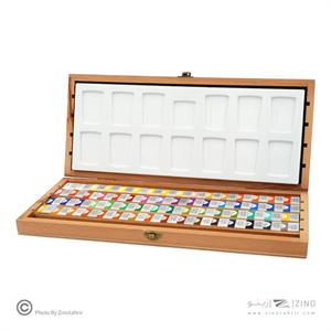 آبرنگ64رنگ متالیک افرا