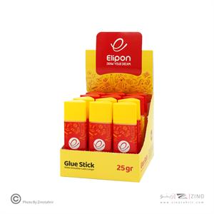 چسب ماتیکی25گرم(بدنه مثلثی)الیپون کد8230003