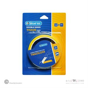 چسب دوطرفه1/2 پوست پیازی 8متری استورم کدHL-102339