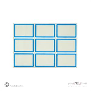 برچسب دورآبی خارجی کد14 سایز5.1*3.6