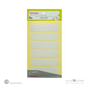 برچسب دورسفیدسایز20*75میلیمتر5برگی لانگوکدB-56