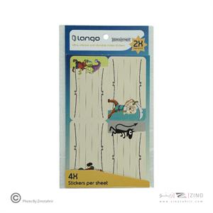 برچسب اسم دانش آموز طرح طلسم شدگان لانگو