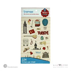 برچسب لانگو سری فانکیز طرح استانبول