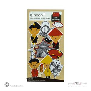 برچسب لانگو سری چارمیز طرح امارات کد006