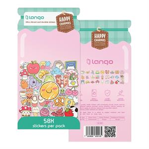 برچسب لانگو سری چارمیز اکسترا هپی کدCE-003