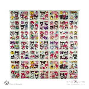 استیکر فانتزی(کرومی) کدYUE-A