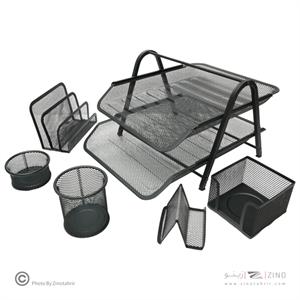 ست رومیزی 6 تکه فلزی کرونا 