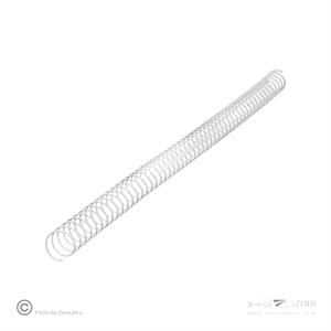 فنرمارپیچ شماره14 سوپربایند روکش سفید ایرانی