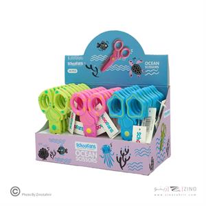 قیچی تیغه پلاستیک ماهی اسکول فنز کد92610