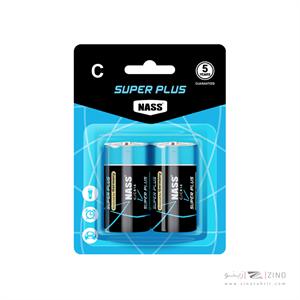 باتری متوسط2عددی سوپر پلاس ناس کد418