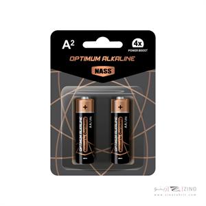 باتری قلمی آلکالاین اپتی موم2عددی ناس کد523